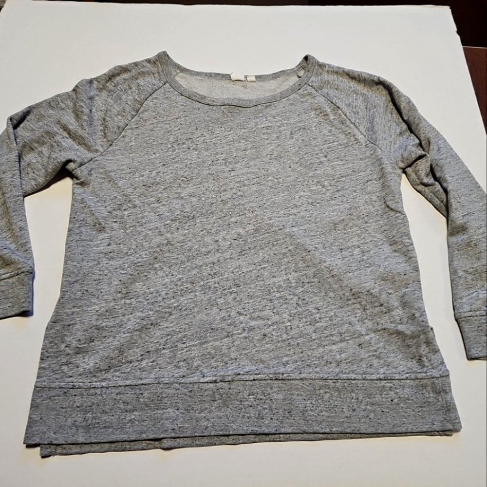 Gap Long Sleeve Pullover Sweater Women's Size Large Gray  Acrylic Blend